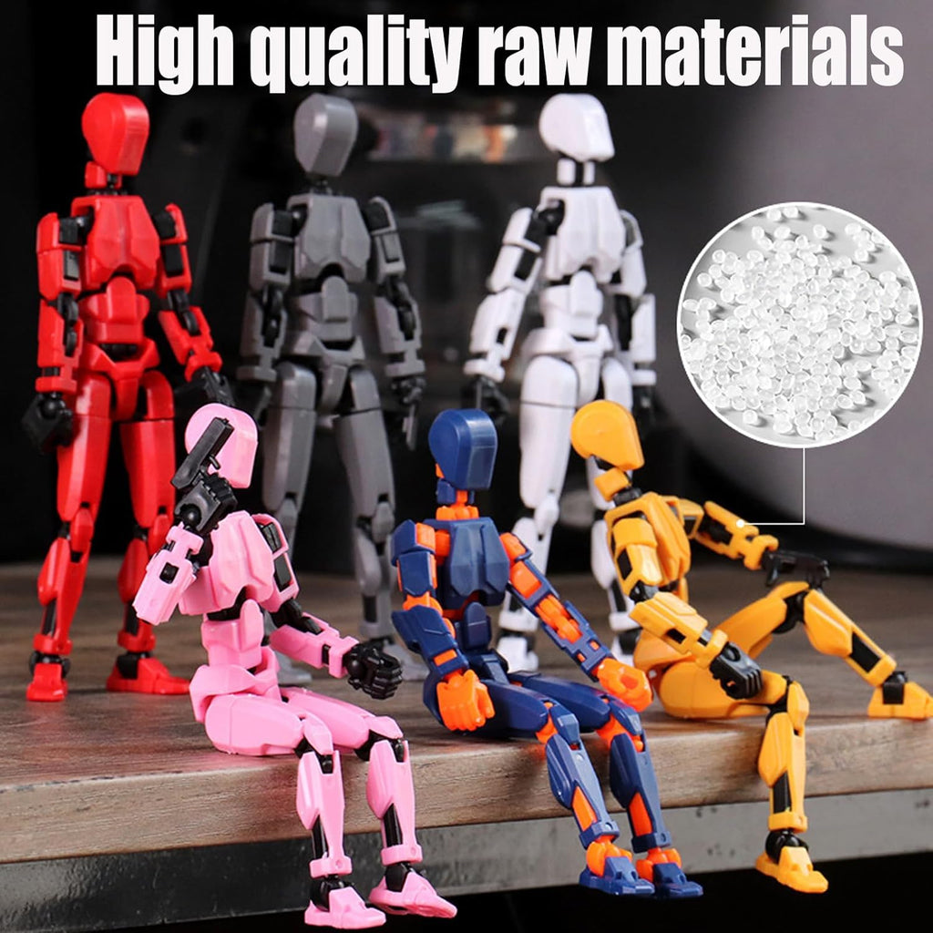 2026 New Assembly Completed-Titan 13 Action Figure,Dummy Robot 13 Action Figures Set,3D Printed Multi-Jointed Action