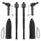 ASTARPRO 6pcs Front Tie Rod Ends For 2010-2017 Chevy Equinox only 2.4L