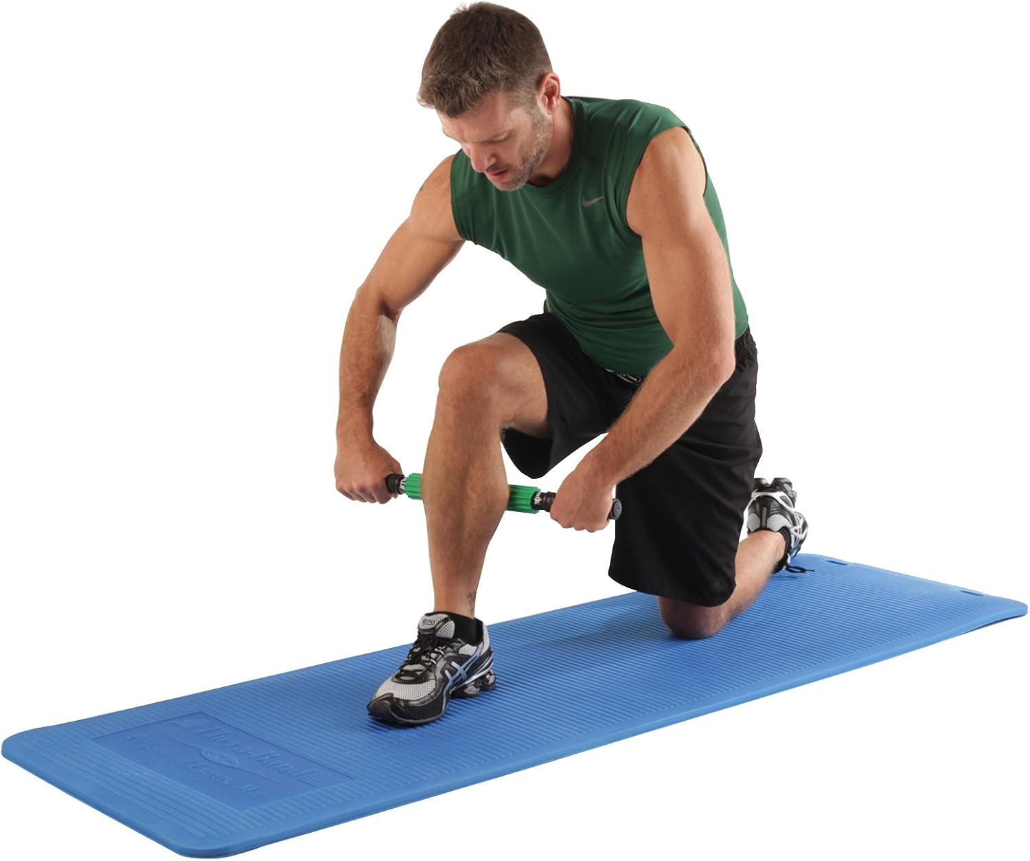 Roller Massager +, Muscle Roller Stick for Self-Myofascial Release, Deep Tissue Massage Rolling Pin, Trigger Point