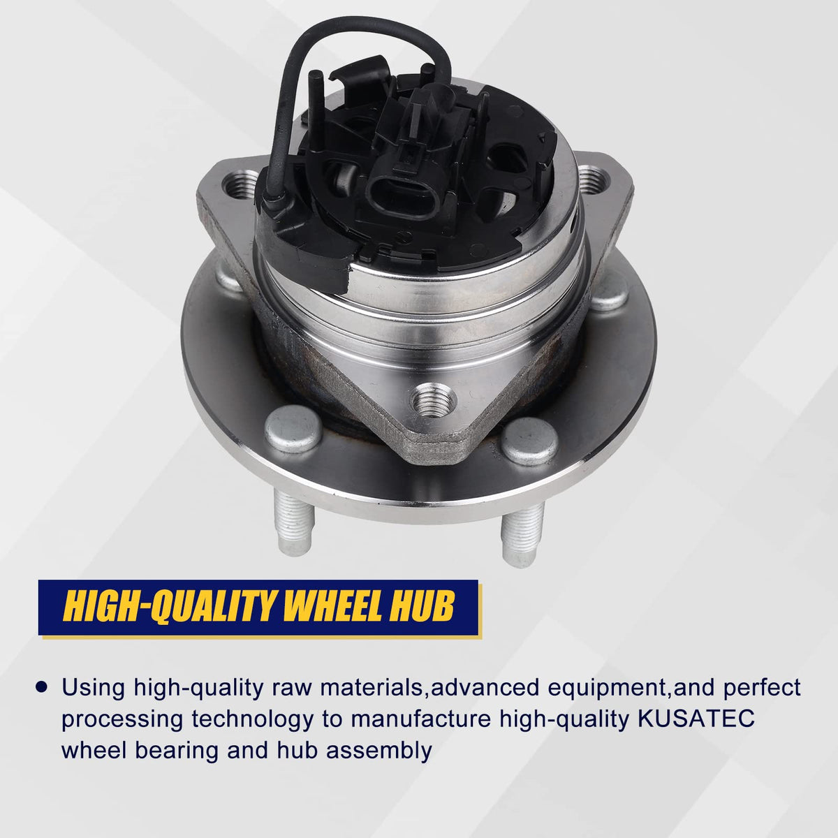 KUSATEC 513214 Front Wheel Bearing and Hub Assembly