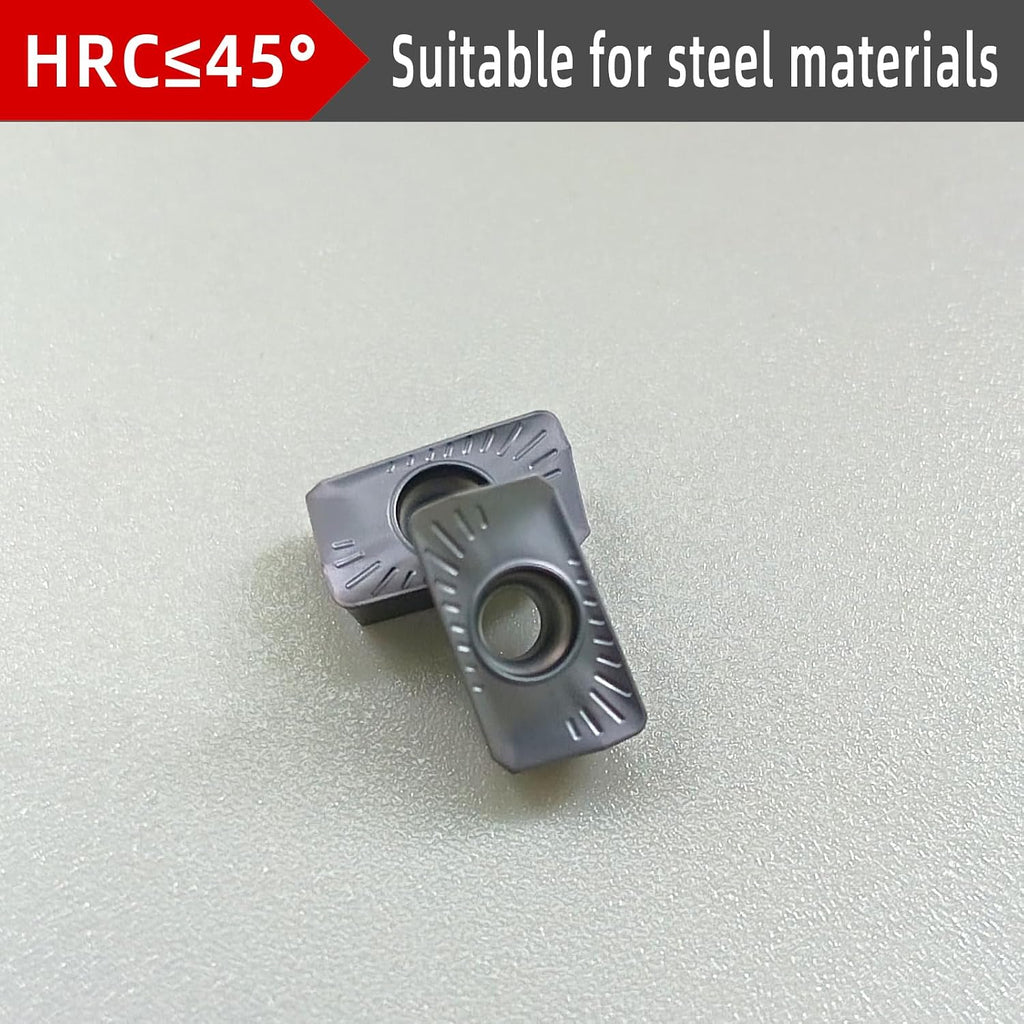 20 pcs CNC Carbide milling Inserts APMT1135 for Process HRC45 Steel-CR8601