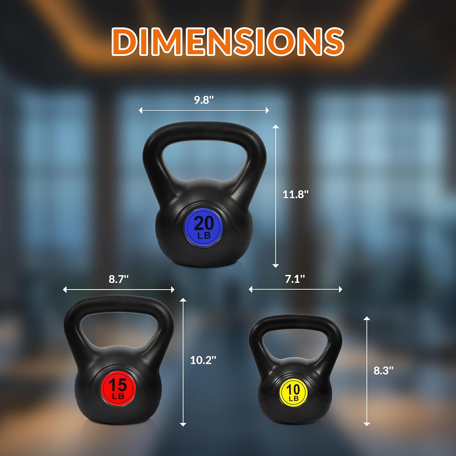 Kettlebell Sets Piece Strength Training KettleBells Weight Set
