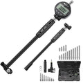 Neoteck 0.7-6"/0.0005" Digital Indicator Bore Gauge Set with 2 Rods
