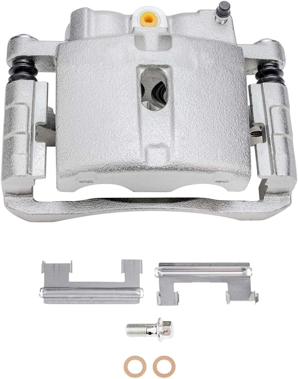 Detroit Axle - 2pc Rear Brake Calipers w/Bracket for Chevrolet Silverado | GMC Sierra 01-03/05-06 1500HD 99-04 2500