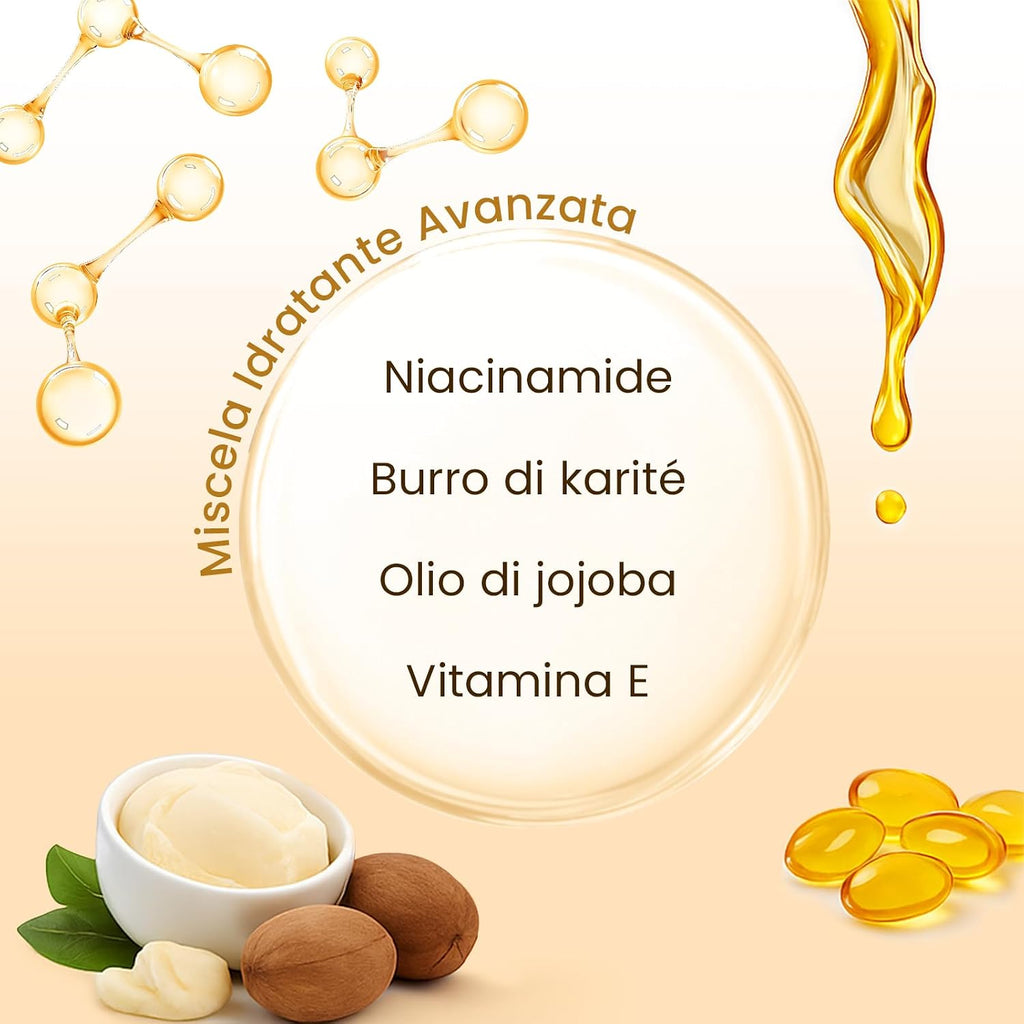 Moisturizing Hand & Foot Mask Set with Shea Butter, Jojoba Oil & Vitamin E, Foot Mask for Dry Cracked Feet & Hand