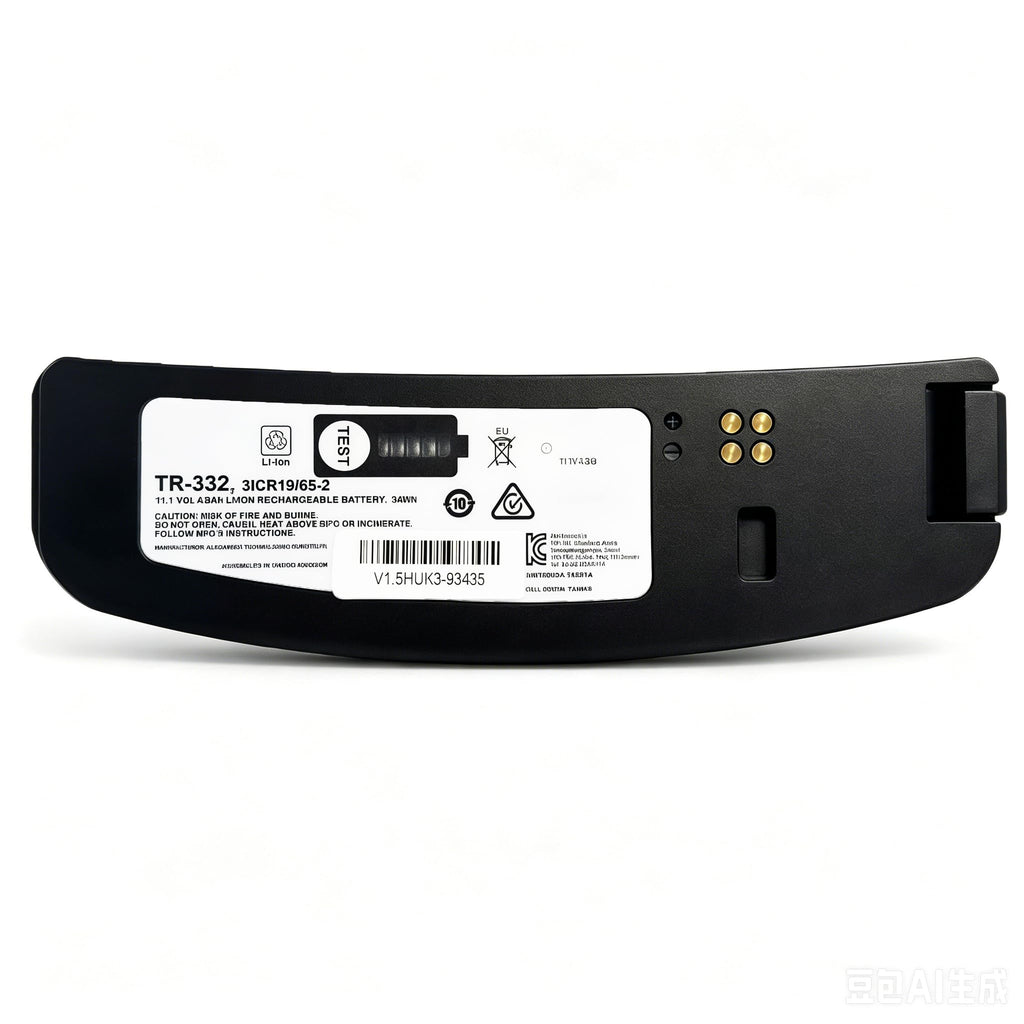 LIXIEKE TR-332 Replacement Battery for 3M Versaflo TR-300 PAPR, 11.1V 4.8Ah High Capacity Battery Compatible with 3M TR-300N+ TR-301N 17364-case Black