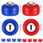 Mini Shuffleboard Replacement Puck Tabletop Equipment Rollers Set Shuffleboard Curling Accessories