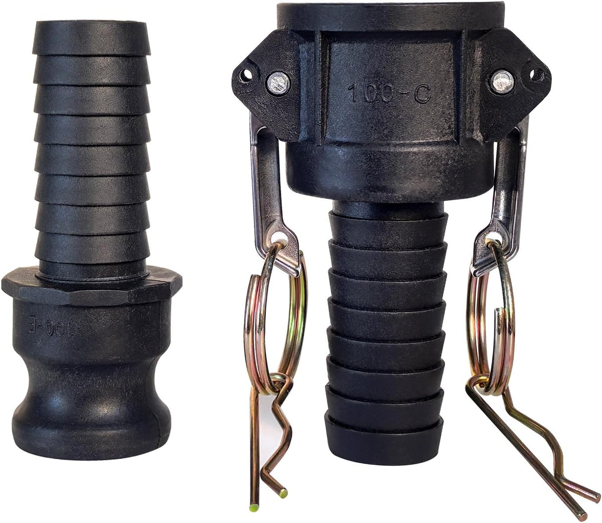 Camlock Fittings 1" Type C & E Polypropylene Cam Groove Hose Fitting