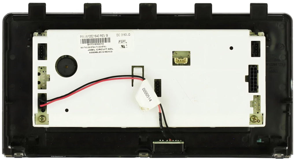 W10521640 for Whirlpool Washer Control Board
