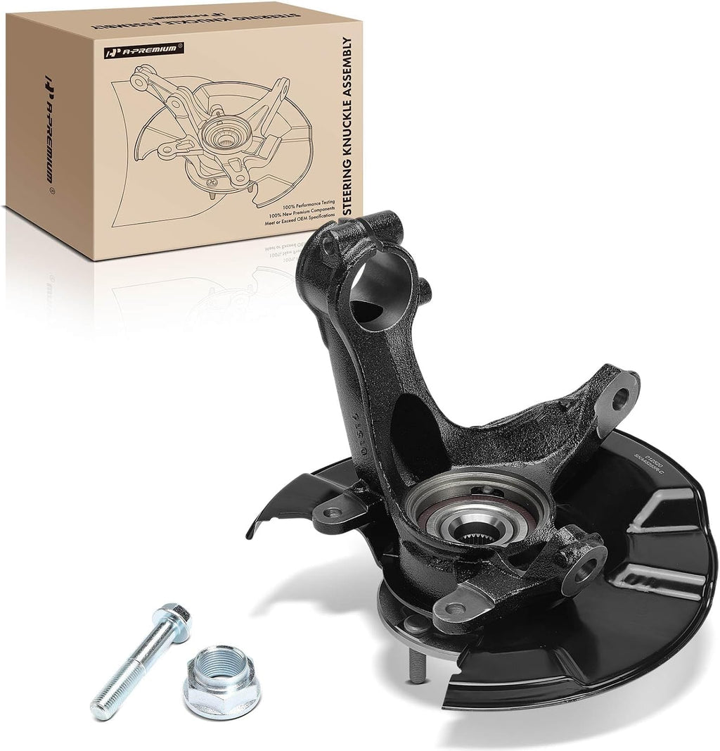 A-Premium Front Right Steering Knuckle & Wheel Bearing Hub Assembly