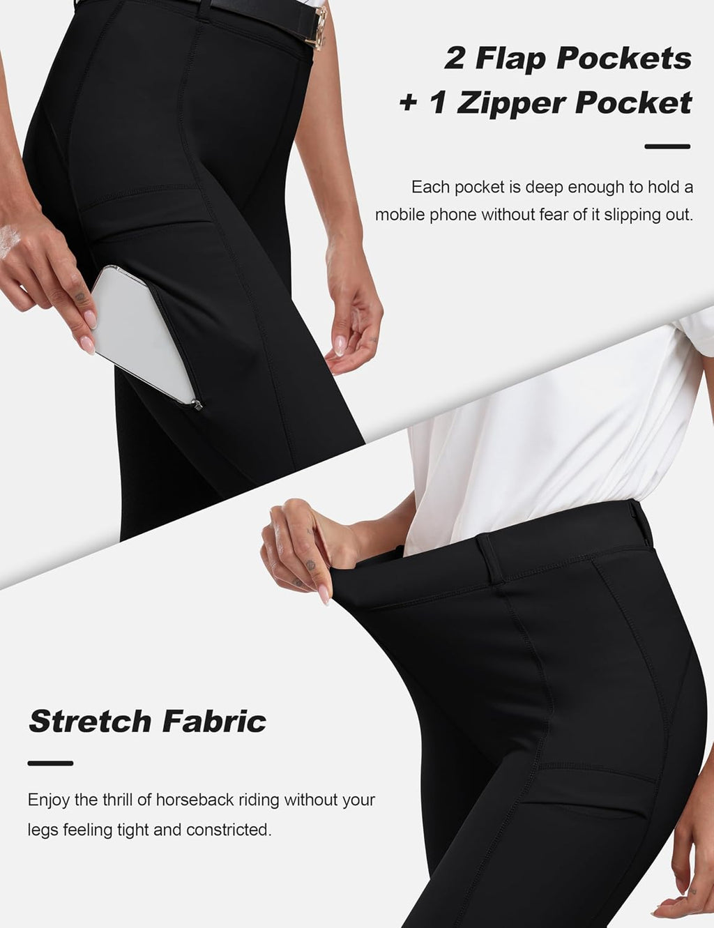 Women's Horse Riding Pants Breeches Equestrian Pants Riding Tights