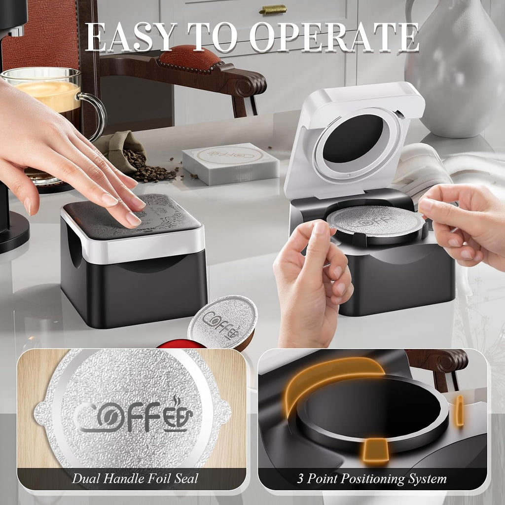 Reusable Vertuo Pods Kit for Nespresso Machine(No Pod)