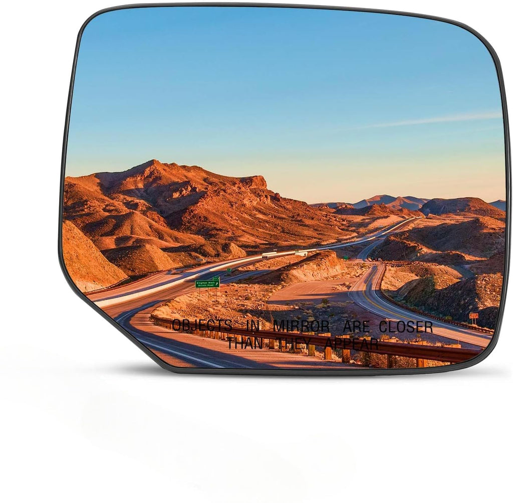 Passenger Side Mirror Glass Replacement For 2009-2015 Honda Pilot Heated