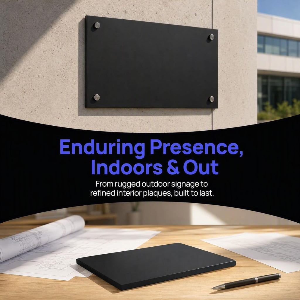 5Pcs Black Aluminum Sublimation Blanks for Engraving