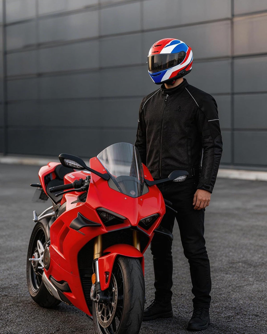 Summer Motorcycle Riding Jacket with CE Certified | Breathable Mesh, CE Level 2 Armor, EVA Back Protector, Adjustable