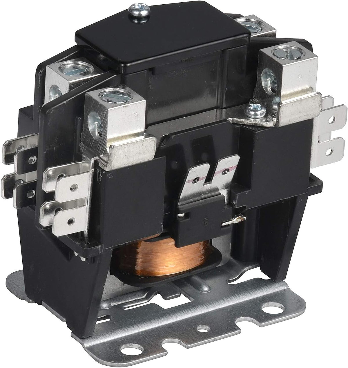 SunLee 1 Pole 40 Amp 208/240Vac Coil UL Recognize and A2L Compliant Definite Purpose Contactor Heavy Duty HVAC Replacement for 30A & 40A AC Units, Condensers, Heat Pumps