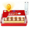 Incubators for Hatching Eggs 15-35 Eggs Incubator with Automatic Egg Turning and ℉Temperature Display LED Candler