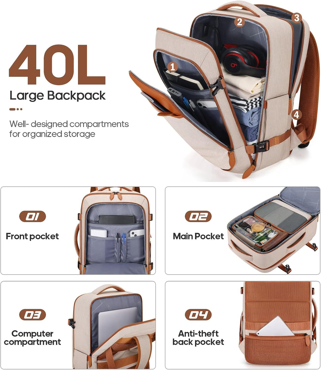 Luggage Sets 3 Piece, Carry On Luggage 20In With Spinner Wheels,PC Hardside Suitcase Set with TSA Lock,Durable Carry