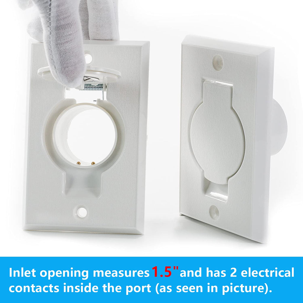 Standard Central Vacuum Wall Plate Replacement Parts for Beam Central Vac