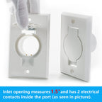 Standard Central Vacuum Wall Plate Replacement Parts for Beam Central Vac