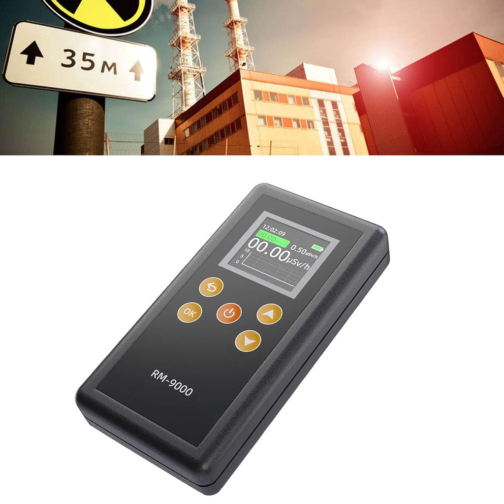 Nuclear Radiation Monitor and Detector Dosimeter for Beta and Gamma Detection with Alarm and High Sensitivity for