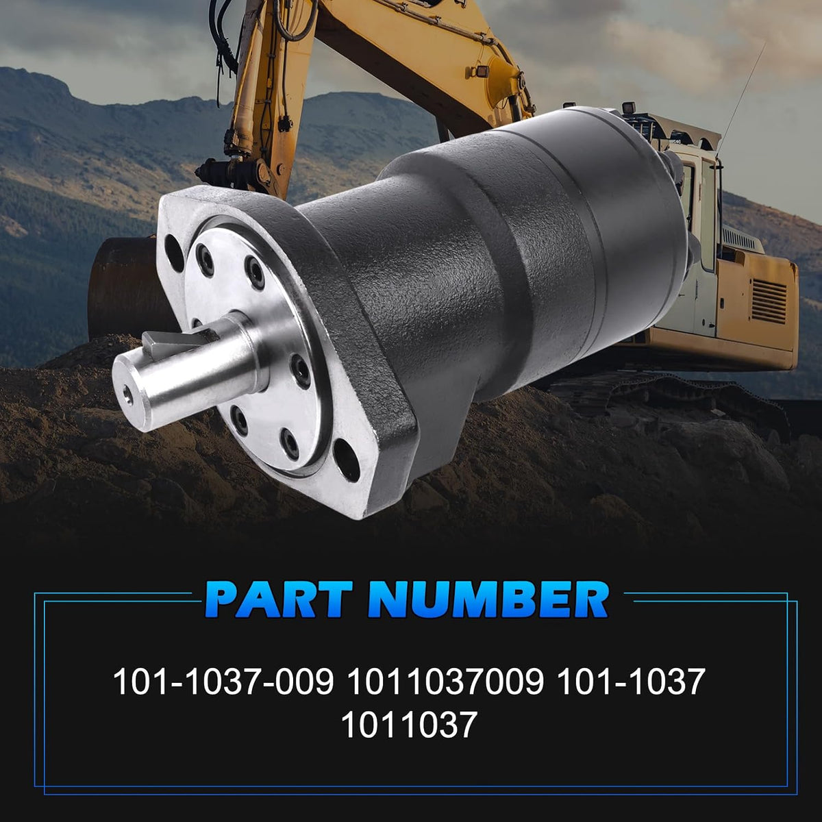 101-1037-009 Hydraulic Motor Replacement for Eaton Char-Lynn H Series