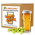 Bavarian Hefeweizen Beer Extract Kit | Bavarian Wheat Dry Malt Extract | German Hallertau Mittelfruh Pellet Hops |