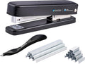 Titan Heavy Duty Metal Stapler, 50 Sheet Capacity with 1250 Staples and Ergonomic Staple Remover, Jam Free Stapling