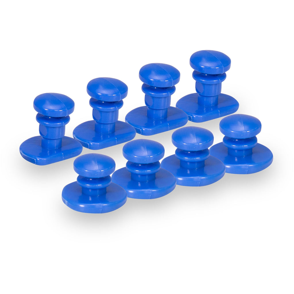 Knee Pad Replacement Buttons, 8 Pack, Assembled in the USA