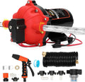 12V Washdown Pump Kit with 7.5 GPM & 80 PSI for Boats, RVs