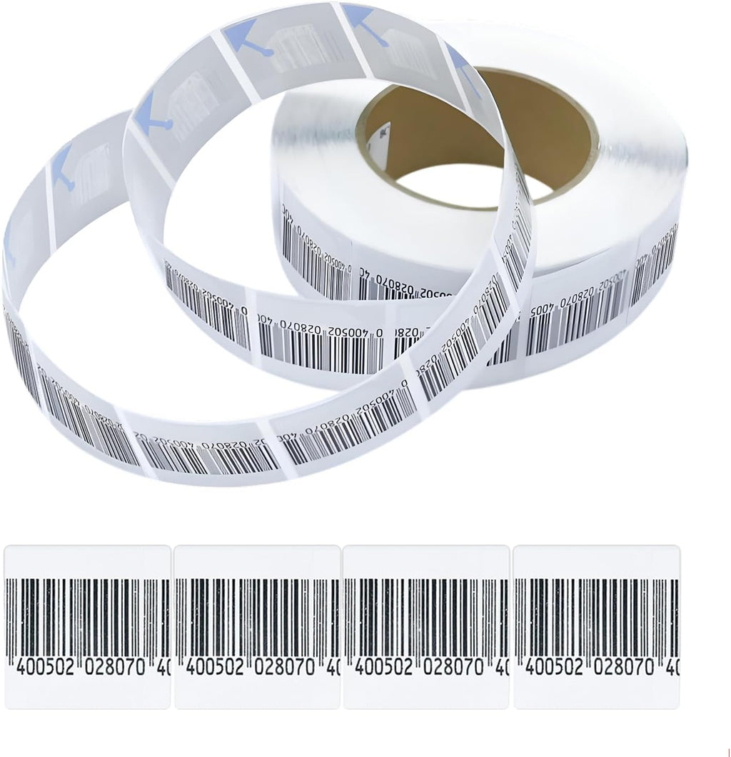 8.2mhz Security Tags Soft Labels Sticker, 1000 pcs Retail Anti-Theft Equipment Prevention EAS System