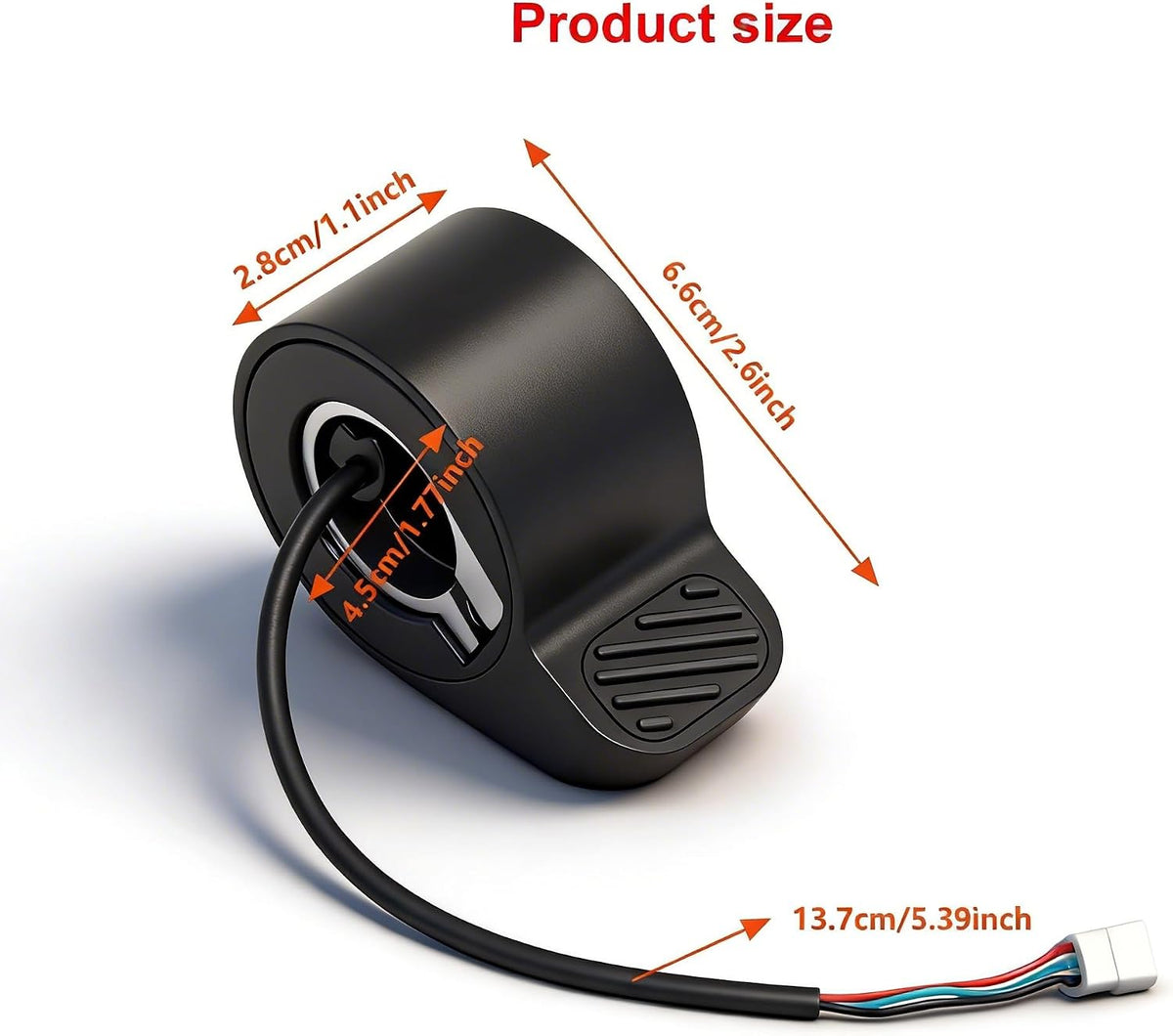 GDLYTIME Scooter Accelerator Throttle for Segway Ninebot C2 Pro/ E2/ E2 Plus/ E2 Plus II/DLX 2 Pro/DLX 2 Plus,Electric Scooter Assembly