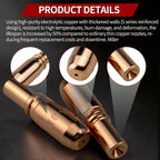 30PK T-A035CH .035" MIG Contact Tips for Miller MDX Bernard Acculock-S Gun
