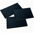 Black Velvet Jewelry Box Inserts,Ring Holder Display Foam Pad,3 Pack