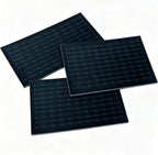 Black Velvet Jewelry Box Inserts,Ring Holder Display Foam Pad,3 Pack