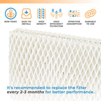 2 Pack WF813 Humidifier Filter Replacement for Equate Cool Mist