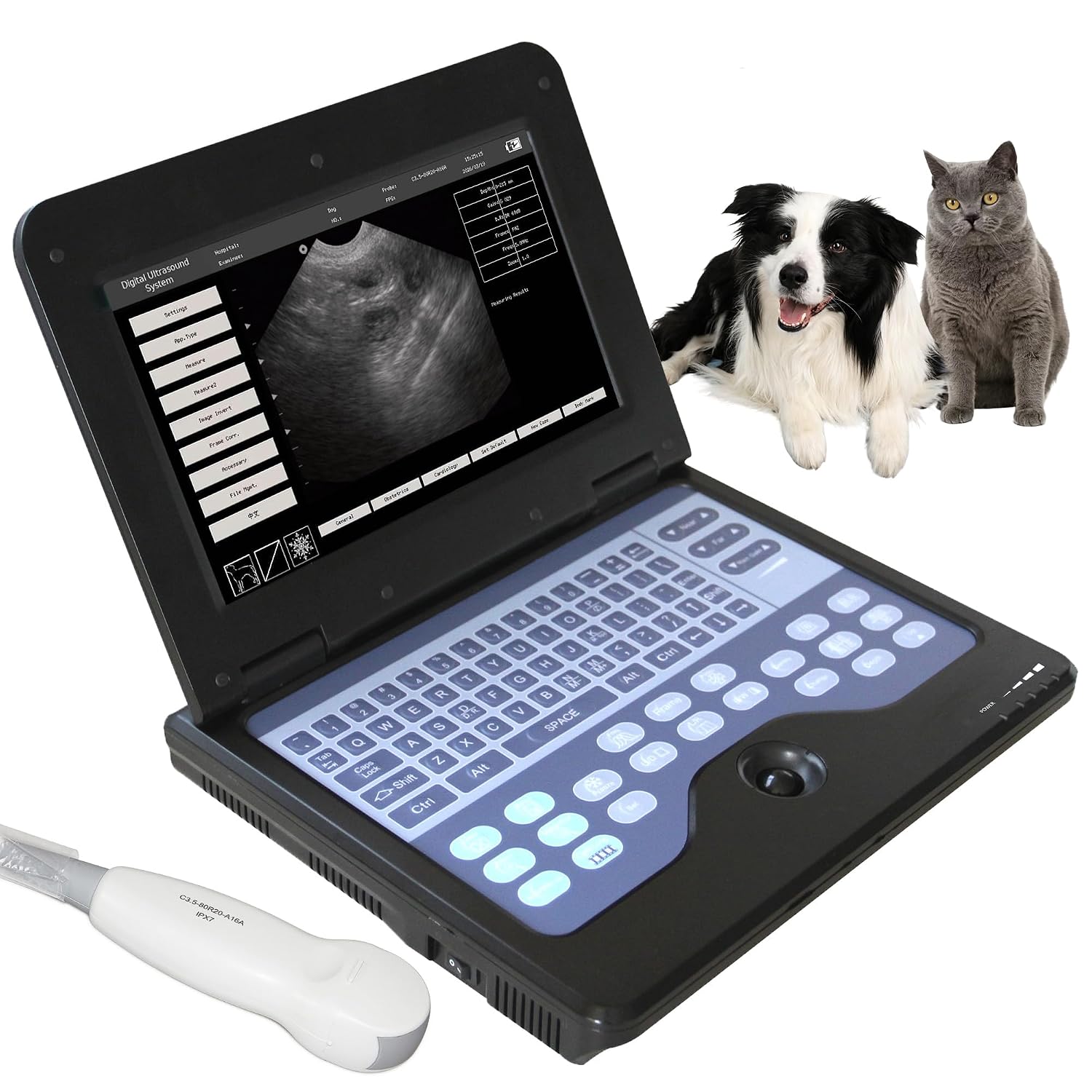 Portable Veterinary Ultrasound Scanner Micro Convex Probe