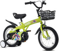Kids Bike 16 Inch Kids' Bicycle for Toddler and Kids Ages 4-7 Years Old, BMX Style Boys Girls Bike with Training