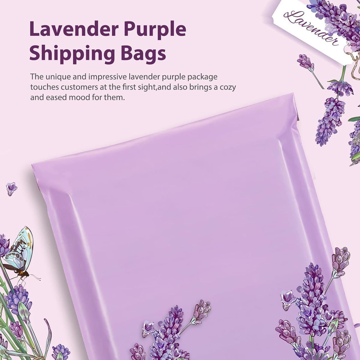 Large Poly Mailers 19x24" 500 Pcs,Shipping Bags for Clothes