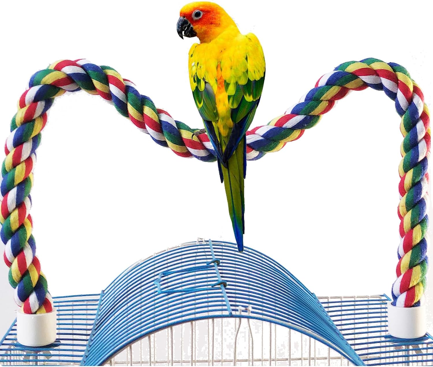 Bird Perch,Bird Rope Perch & Rope Perch 24‘’/41'' | bird perches for cage,Rope Perch for