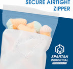 4" X 6" Zip Top Resealable Bags With Writable White Block (1000 Count)