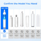4396701/ EDR6D1 Refrigerator Water Filter, 2 Pack