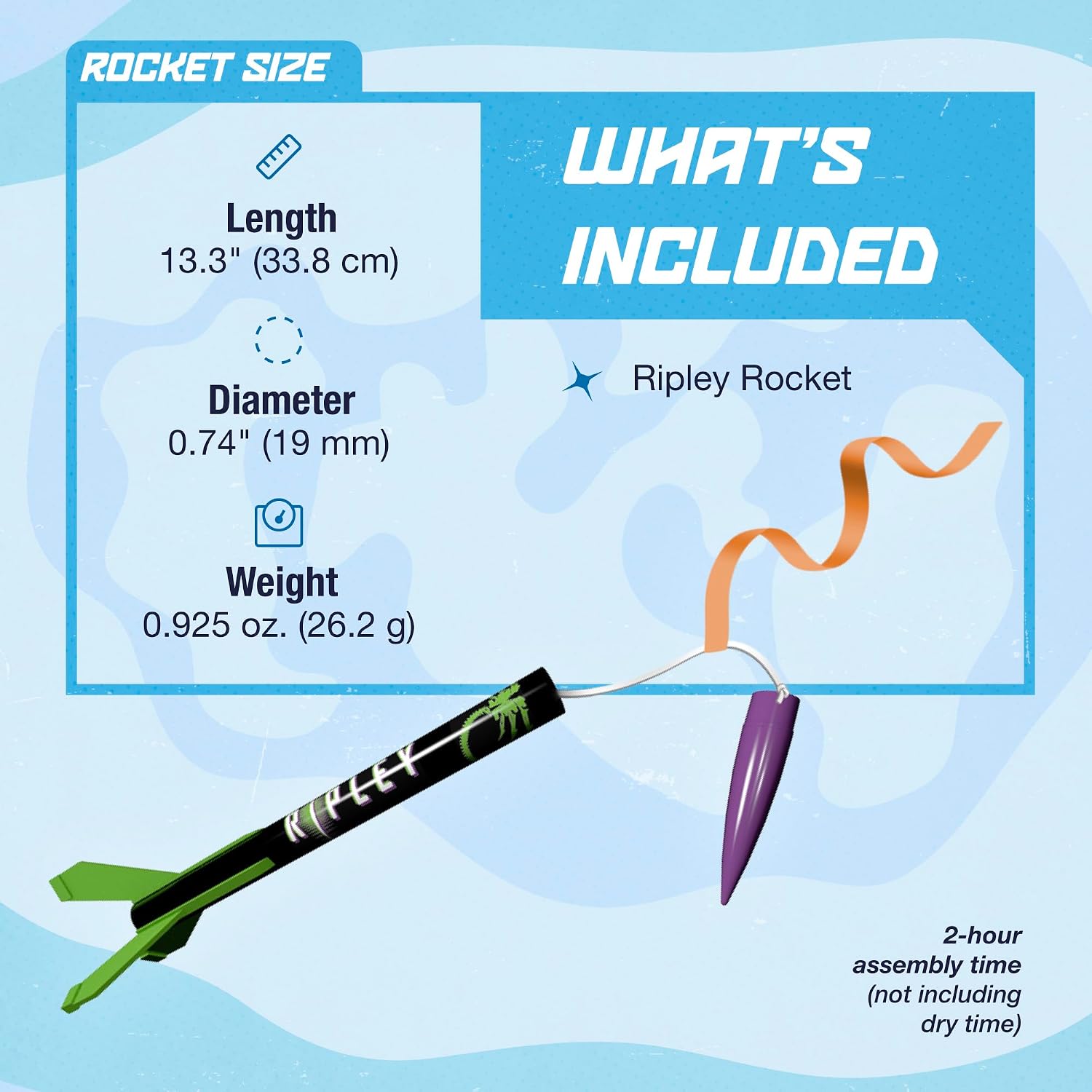 0653 Ripley Rocket Intermediate Model-Rocket Kit