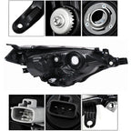 Projector Headlights Assembly Compatible with 2014 2015 2016 Toyota Corolla