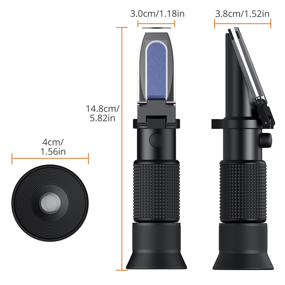0-80% Brix Refractometer - ATC Handheld for Juice/Jam/Syrup