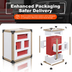 5-Drawer Rolling Tool Chest Red