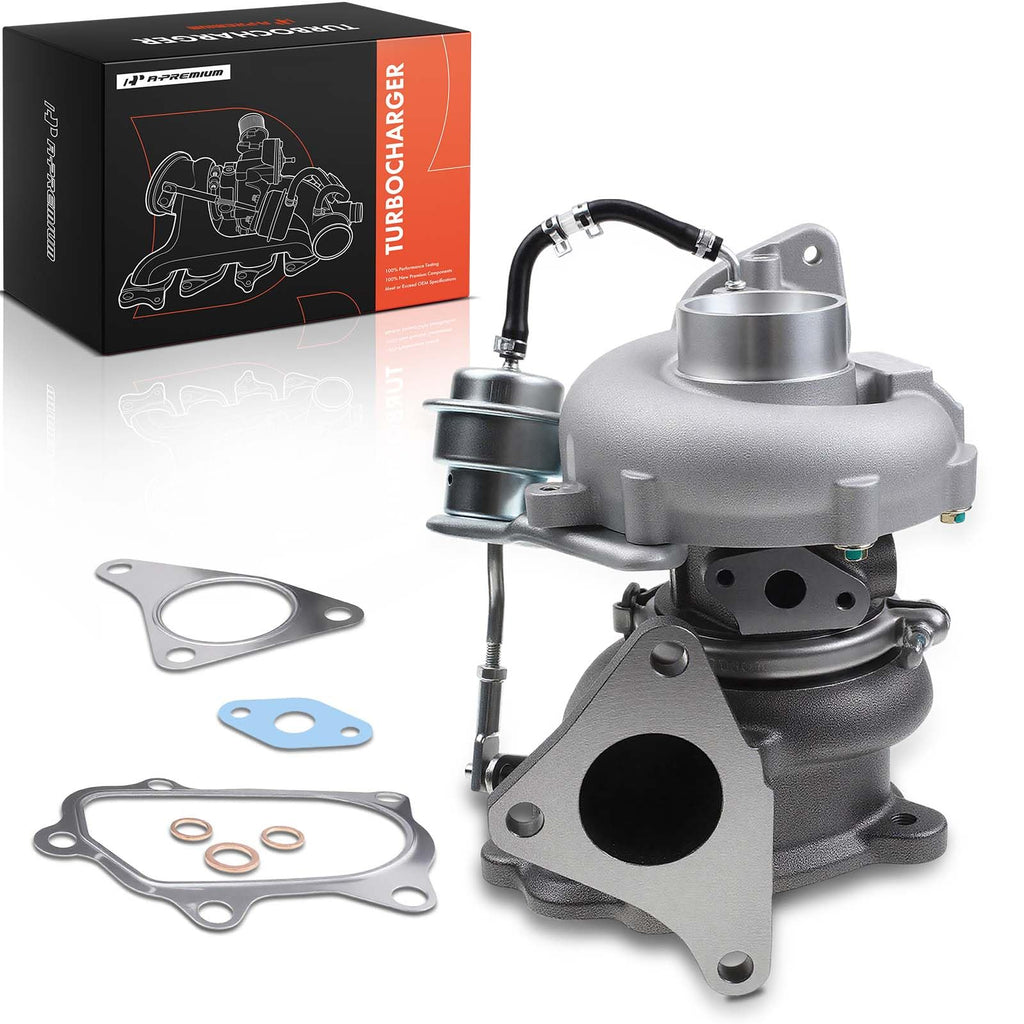A-Premium Complete Turbo Turbocharger Kit with Wastegate Actuator & Gasket