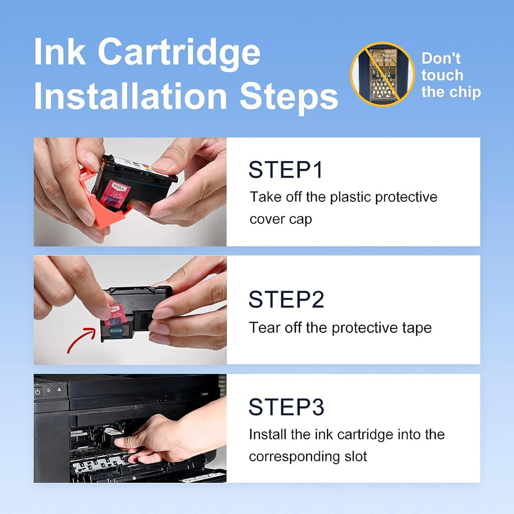 Replacement for Canon 210 XL 211 XL Ink Cartridge 2PK