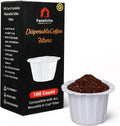 100ct Disposable Coffee Filters for Reusable K Cups, White | Fits Most Reusable K-Cups, Chlorine-Free, Compostable