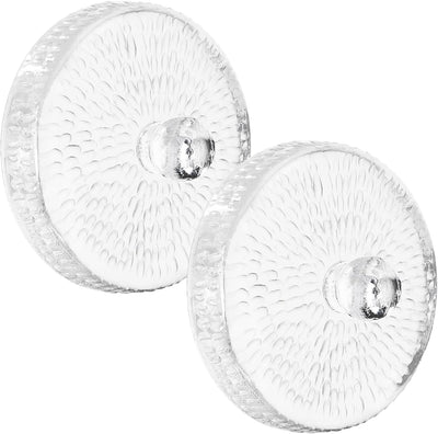 3.7 Inch Large Glass Fermentation Weights for Gallon Jars, 2 Pack